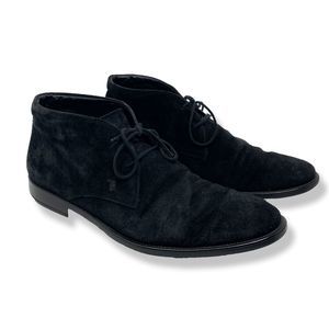 Tod's Black Desert Suede Boots